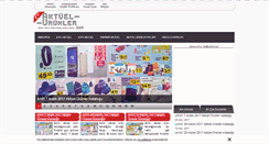 Desktop Screenshot of aktuel-urunler.com
